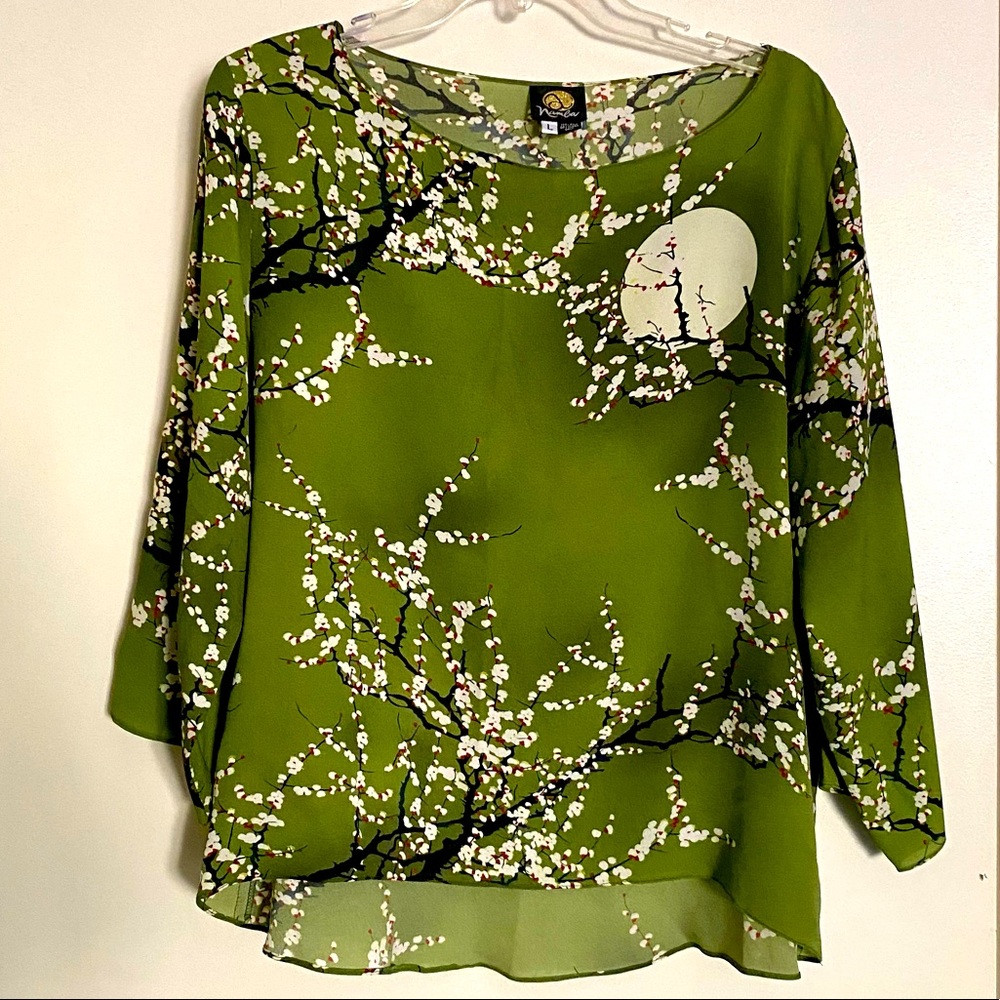Anne Namba silk blouse. Large.